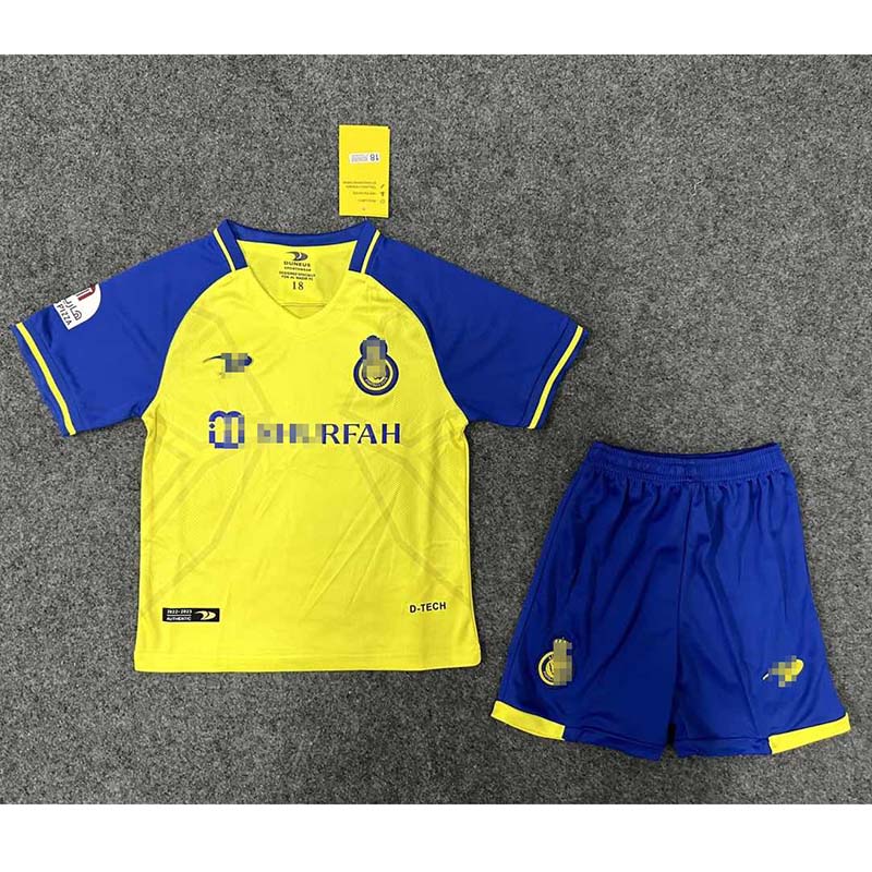 Camiseta Al-Nassr FC 2022/2023 Home Niño Kit